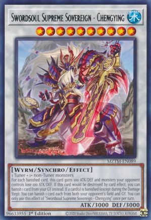 Swordsoul Supreme Sovereign - Chengying [MZTM - MZTM-EN089]