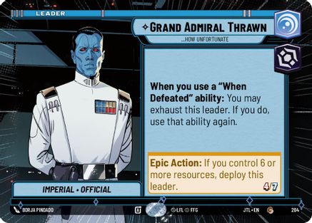 Grand Admiral Thrawn - ...How Unfortunate (Hyperspace) [JTL - 264]