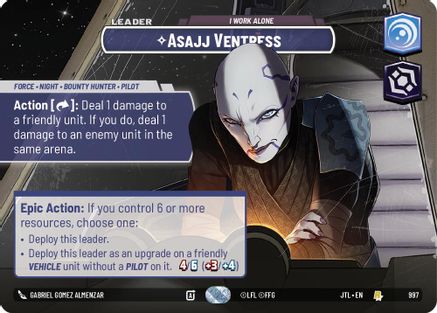 Asajj Ventress - I Work Alone (Showcase) [JTL - 997]