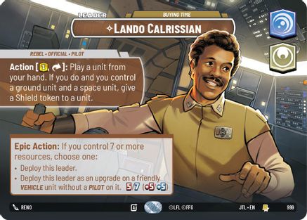 Lando Calrissian - Buying Time (Showcase) [JTL - 999]