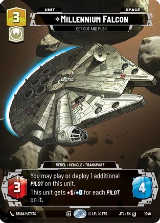 Millennium Falcon - Get Out And Push (Prestige) [JTL - 1048]