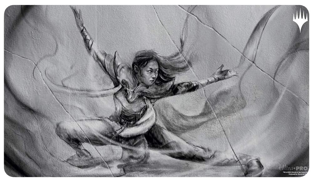 Ultra PRO: Stitched Playmat - March of the Machine: The Aftermath (Narset, Enlightened Exile)