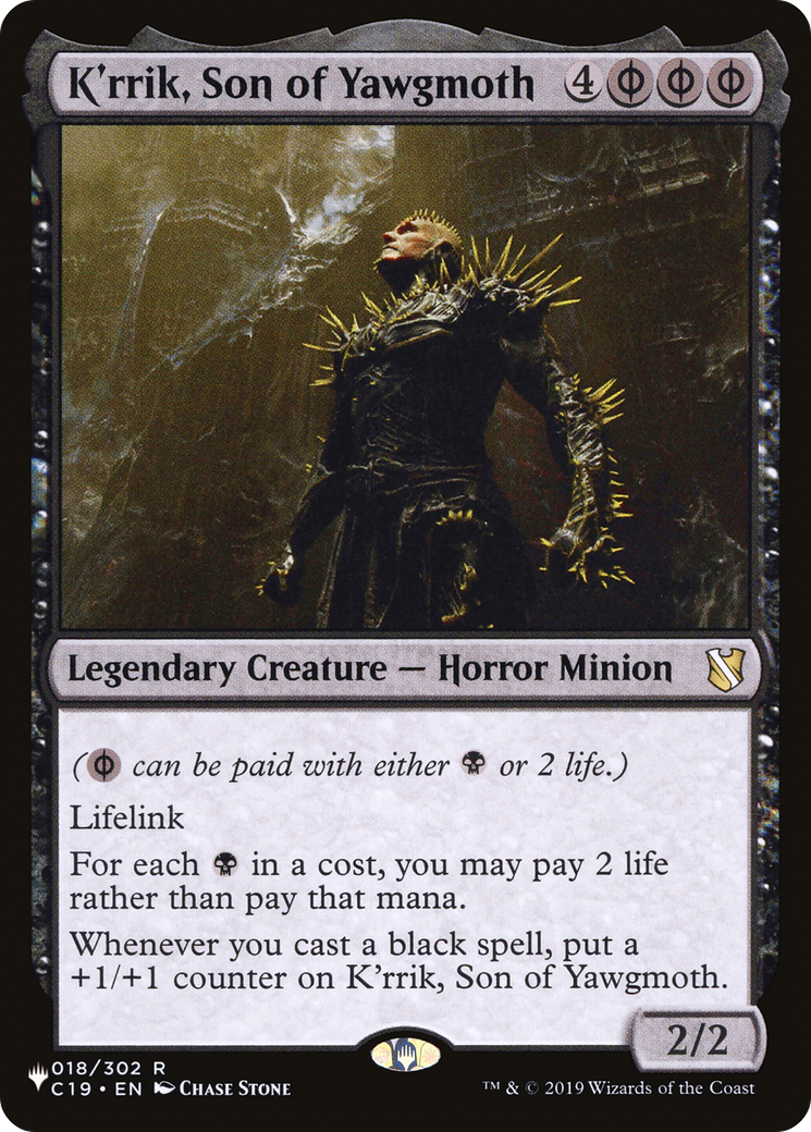 K'rrik, Son of Yawgmoth [LIST - 018/302]