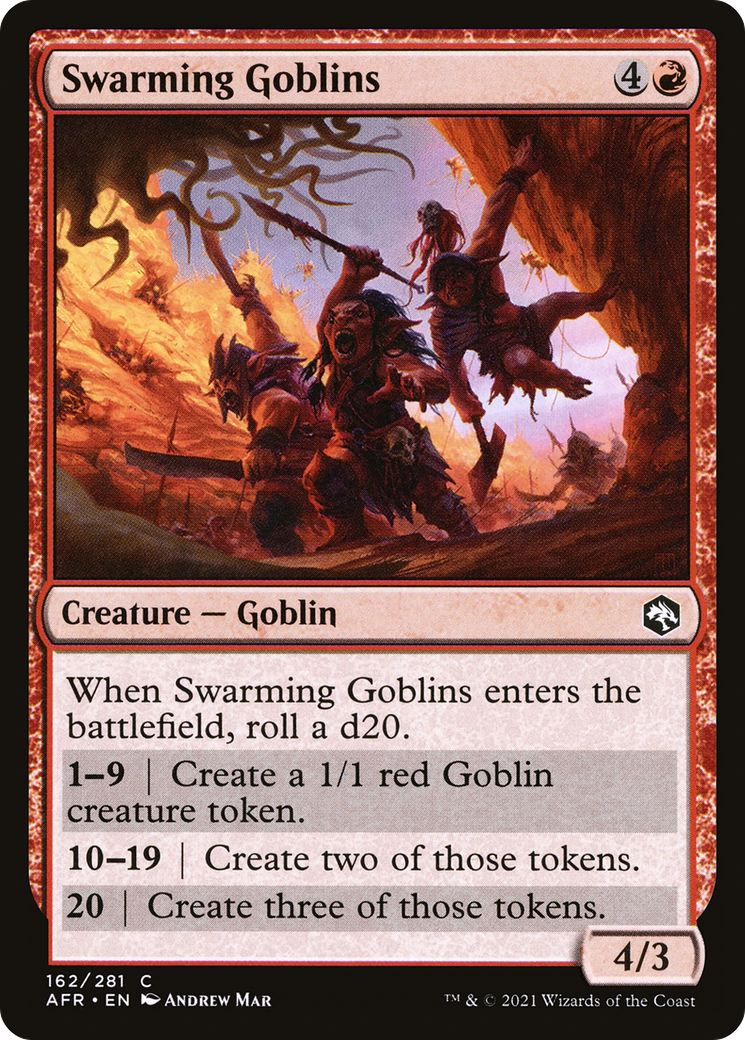 Swarming Goblins [AFR - 162]