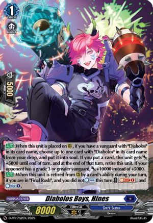 Diabolos Boys, Hines (Foil) (D-PR/752EN) - D Promo Cards