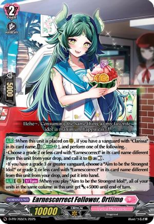 Earnescorrect Follower, Ortilmo (D-PR/765EN) - D Promo Cards