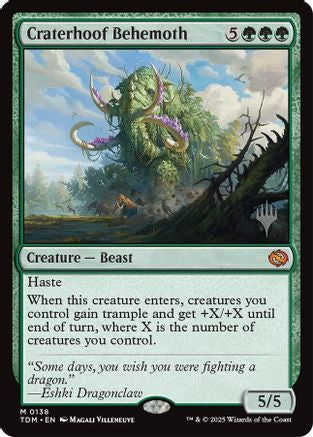 Craterhoof Behemoth [PPTDM - 138]