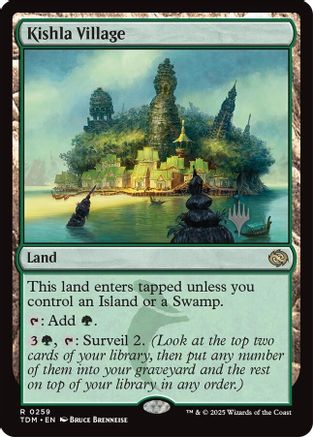 Kishla Village (PPTDM-259) - Promo Pack: Tarkir: Dragonstorm Foil