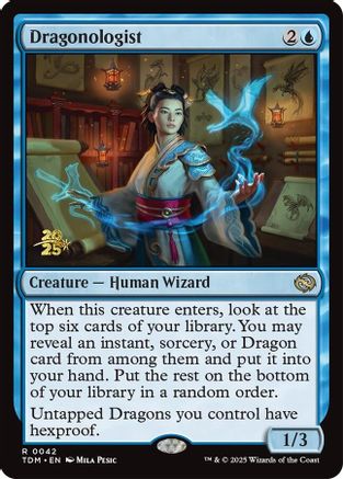 Dragonologist (PRE-042) - Prerelease Cards Foil