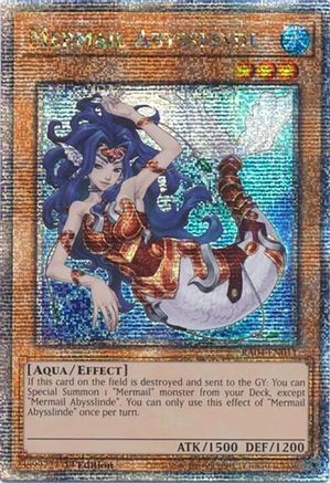 Mermail Abysslinde (Quarter Century Secret Rare) [RA04-EN011]