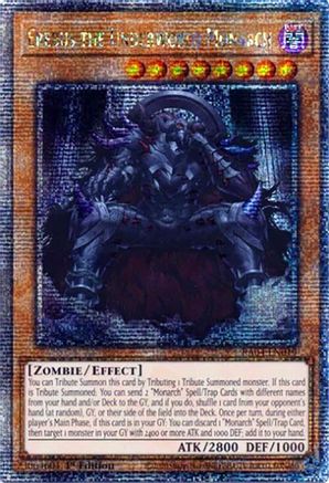 Erebus the Underworld Monarch (Quarter Century Secret Rare) [RA04-EN019]