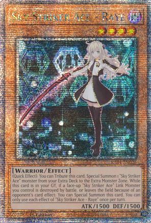 Sky Striker Ace - Raye (Quarter Century Secret Rare) [RA04-EN026]