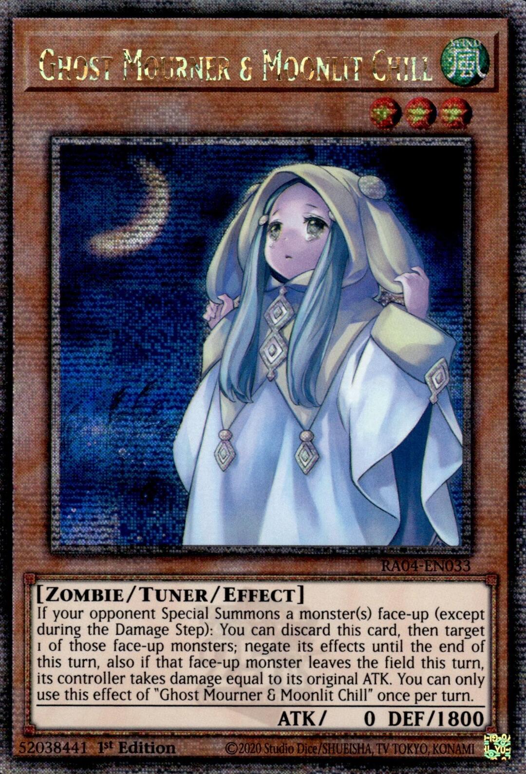 Ghost Mourner & Moonlit Chill (Quarter Century Secret Rare)