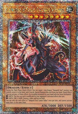 Vanquish Soul Caesar Valius (Quarter Century Secret Rare) [RA04-EN046]