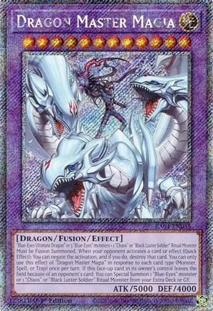 Dragon Master Magia (Platinum Secret Rare) [RA04-EN055]