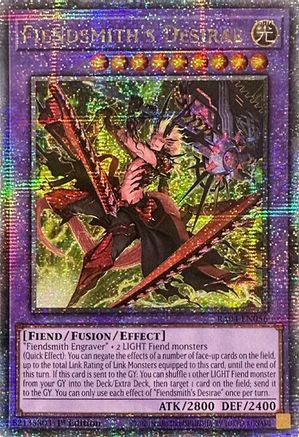 Fiendsmith's Desirae (Quarter Century Secret Rare) [RA04-EN056]