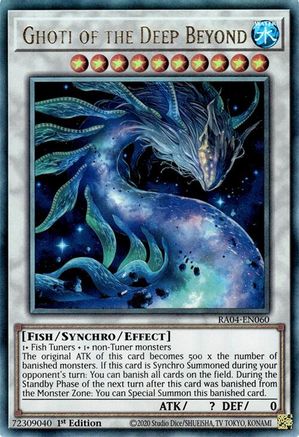 Ghoti of the Deep Beyond (PUR) (RA04-EN060) - Quarter Century Stampede 1st Edition