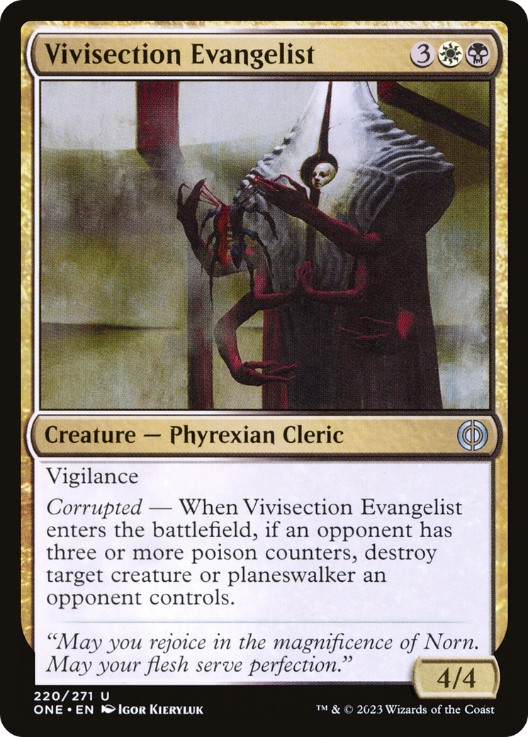 Vivisection Evangelist [ONE - 220]