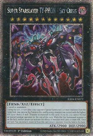 Super Starslayer TY-PHON - Sky Crisis (Platinum Secret Rare) [RA04-EN072]
