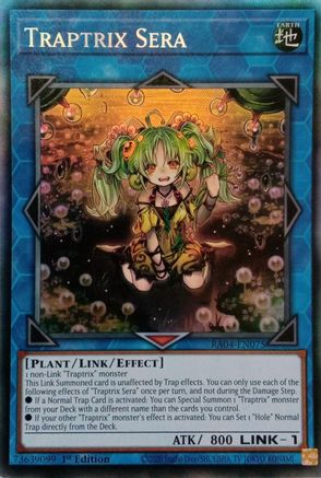 Traptrix Sera (PCR) (RA04-EN075) - Quarter Century Stampede 1st Edition