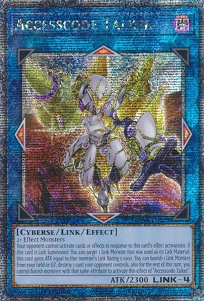 Accesscode Talker (New Art) (Quarter Century Secret Rare) [RA04-EN079]