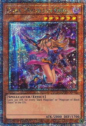Dark Magician Girl (7th Art) (Quarter Century Secret Rare) [RA04-EN107]