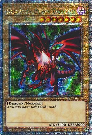 Red-Eyes Black Dragon (4th Art) (Quarter Century Secret Rare) [RA04-EN109]