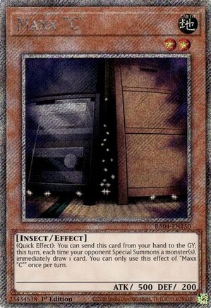 Maxx "C" (Platinum Secret Rare) [RA04-EN150]