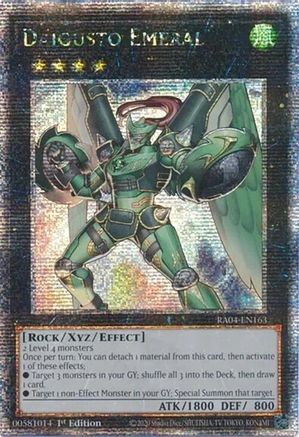 Daigusto Emeral (Quarter Century Secret Rare) [RA04-EN163]