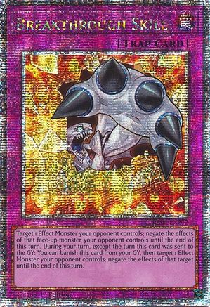 Breakthrough Skill (Quarter Century Secret Rare) [RA04-EN202]