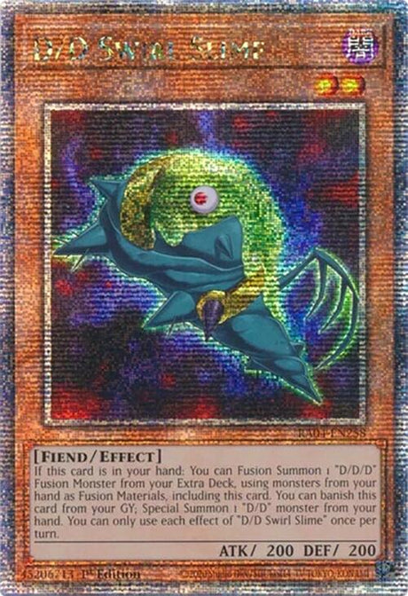 D/D Swirl Slime (Quarter Century Secret Rare)