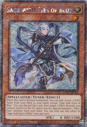 Sage with Eyes of Blue (Platinum Secret Rare) [RA04-EN266]
