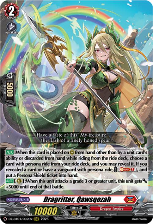 Dragritter, Qawsqozah [DZ-BT07 - DZ-BT07/002EN]
