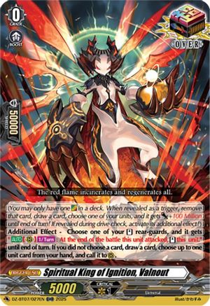 Spiritual King of Ignition, Valnout [DZ-BT07 - DZ-BT07/027EN]