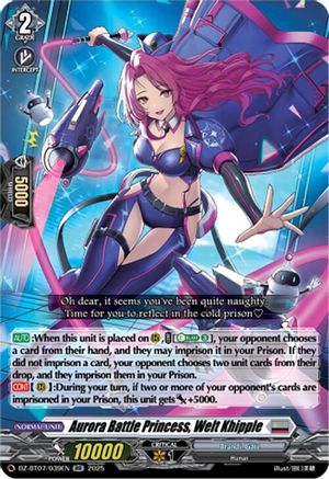 Aurora Battle Princess, Welt Khipple (DZ-BT07/039EN) - DZ-BT07: Moon Fangs & Cerulean Blaze