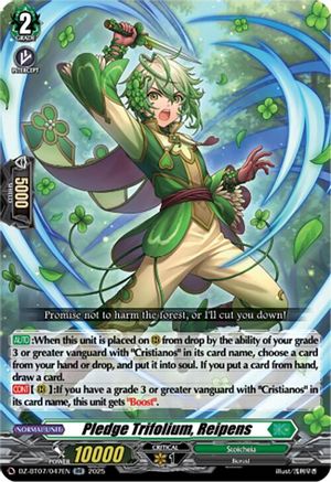 Pledge Trifolium, Reipens (DZ-BT07/047EN) - DZ-BT07: Moon Fangs & Cerulean Blaze