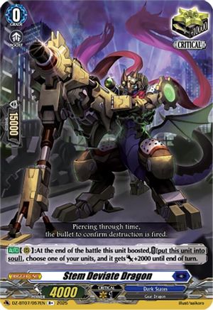 Stem Deviate Dragon (DZ-BT07/057EN) - DZ-BT07: Moon Fangs & Cerulean Blaze