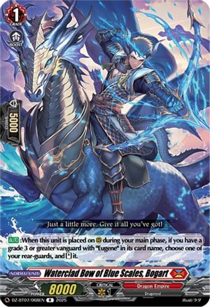 Waterclad Bow of Blue Scales, Bogart [DZ-BT07 - DZ-BT07/068EN]