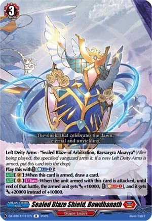 Sealed Blaze Shield, Bowdhanath [DZ-BT07 - DZ-BT07/071EN]