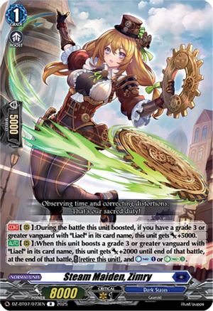 Steam Maiden, Zimry [DZ-BT07 - DZ-BT07/073EN]