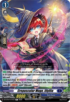 Crepuscular Mage, Illyllia [DZ-BT07 - DZ-BT07/074EN]