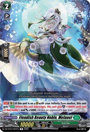Fiendish Beauty Noble, Melaoel [DZ-BT07 - DZ-BT07/087EN]