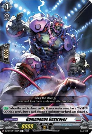 Humongous Destroyer [DZ-BT07 - DZ-BT07/120EN]