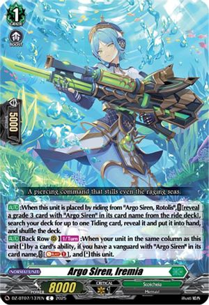 Argo Siren, Iremia [DZ-BT07 - DZ-BT07/137EN]