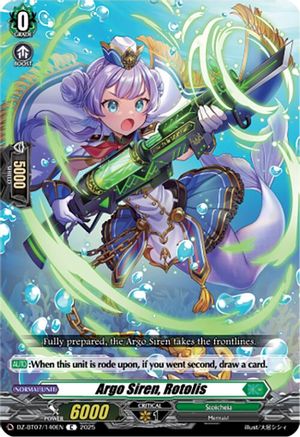 Argo Siren, Rotolis [DZ-BT07 - DZ-BT07/140EN]