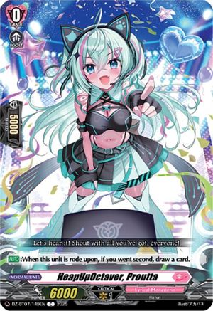 HeapUpOctaver, Proutta [DZ-BT07 - DZ-BT07/149EN]