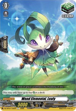 Wood Elemental, Leafy [DZ-BT07 - DZ-BT07/155EN]