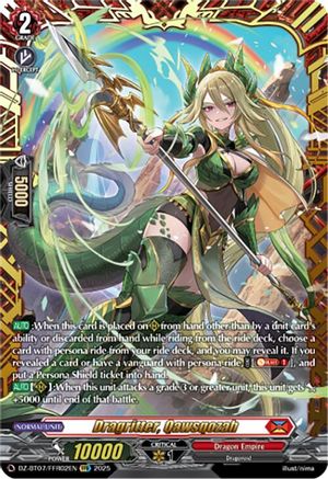 Dragritter, Qawsqozah (FFR) (DZ-BT07/FFR02EN) - DZ-BT07: Moon Fangs & Cerulean Blaze