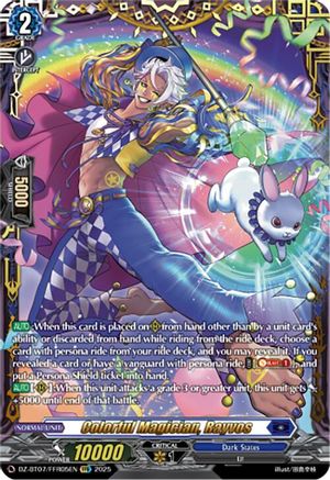 Colorful Magician, Rayvos (FFR) (DZ-BT07/FFR05EN) - DZ-BT07: Moon Fangs & Cerulean Blaze