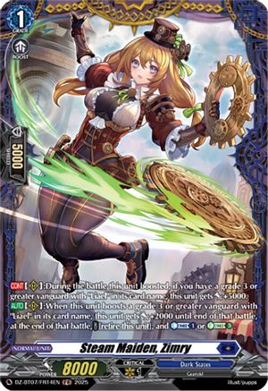 Steam Maiden, Zimry (FR) (DZ-BT07/FR14EN) - DZ-BT07: Moon Fangs & Cerulean Blaze